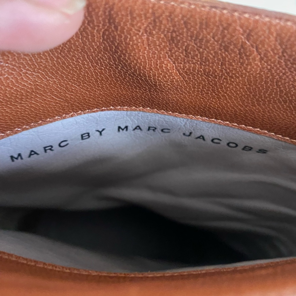Marc By Marc Jacobs Brown and Pink Heeled Boots - Picture 6 of 7